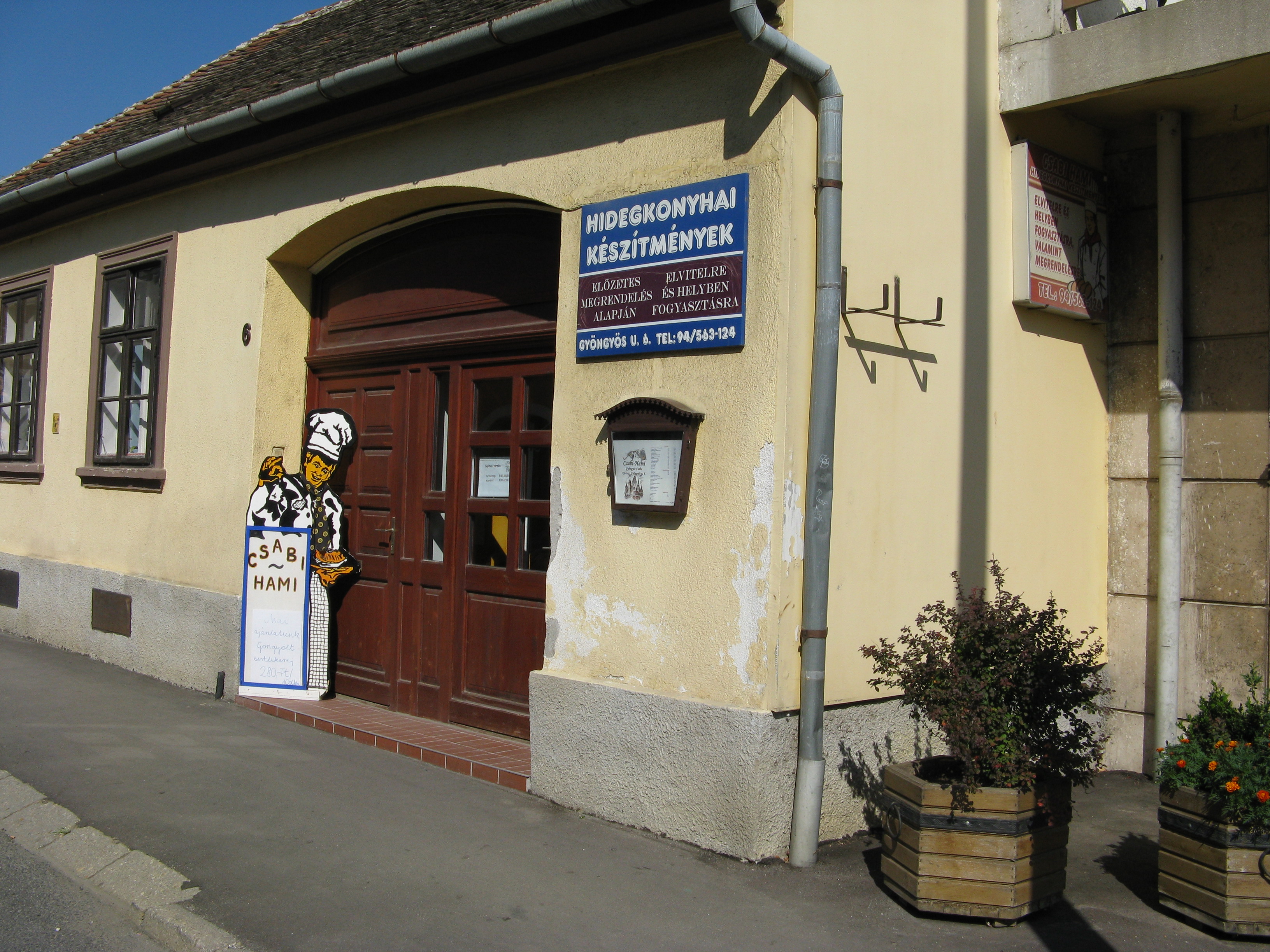 üzlet külső
