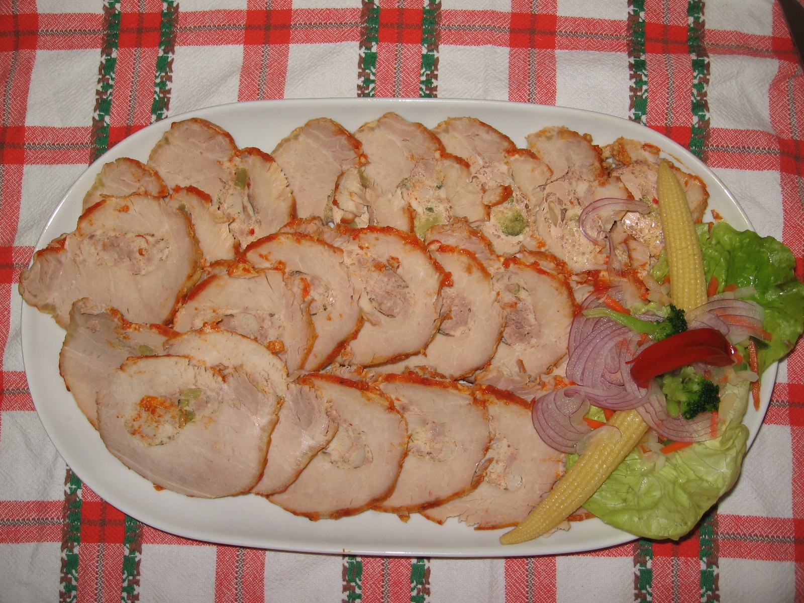 mozaikos sertéskaraj